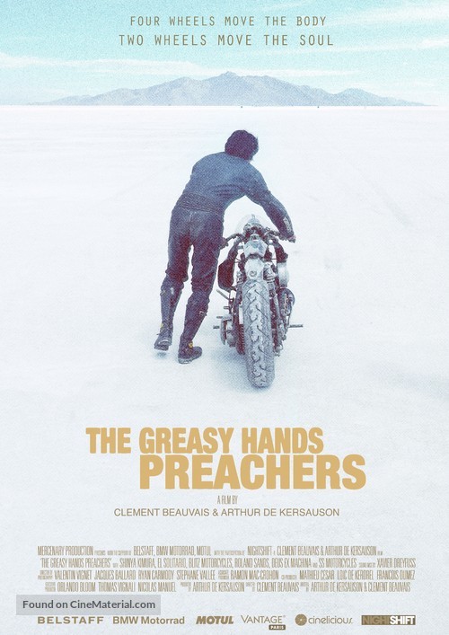 The Greasy Hands Preachers - French Movie Poster