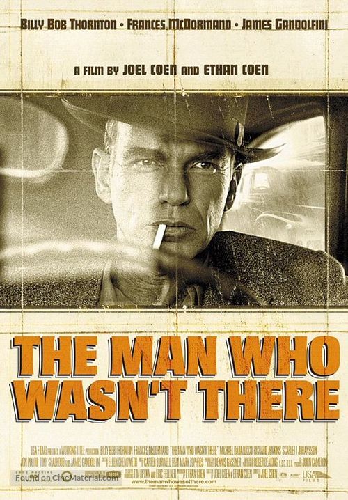 The Man Who Wasn&#039;t There - Movie Poster