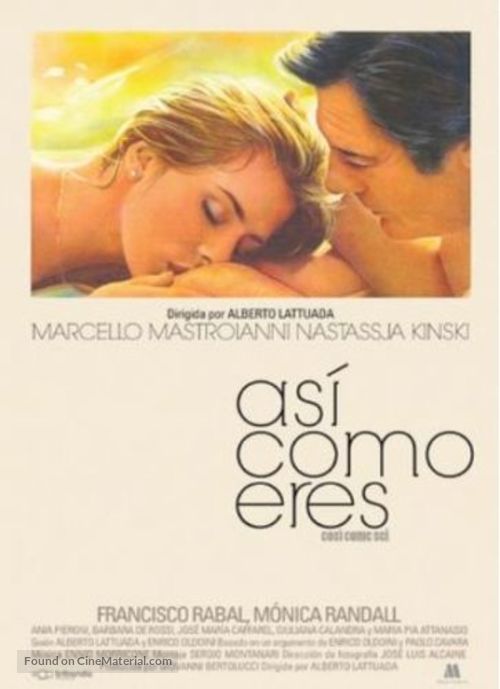 Cos&igrave; come sei - Italian DVD movie cover
