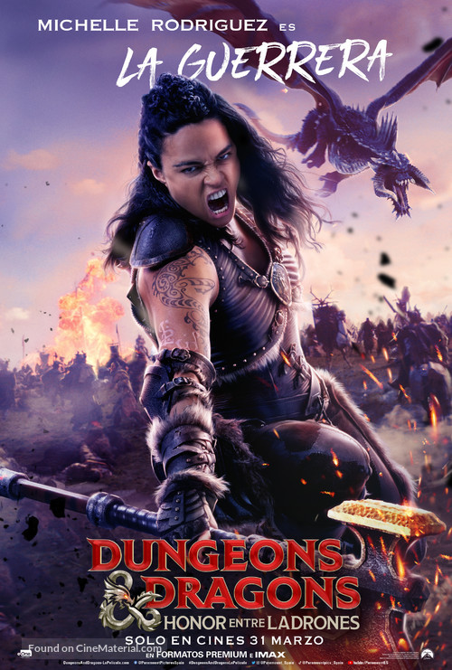 Dungeons &amp; Dragons: Honor Among Thieves - Spanish Movie Poster