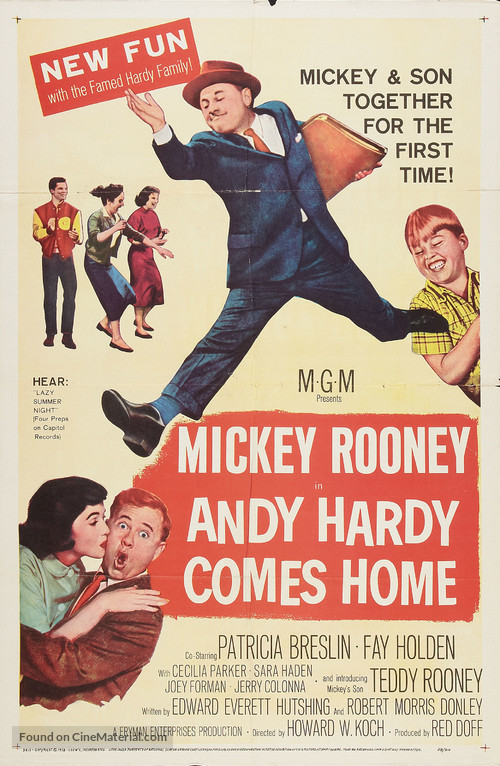 Andy Hardy Comes Home - Movie Poster