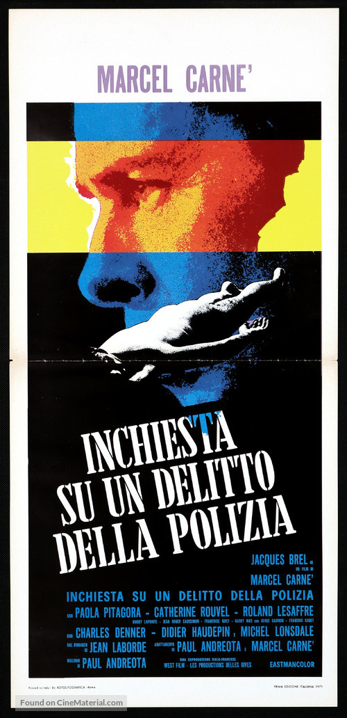 Les assassins de l&#039;ordre - Italian Movie Poster