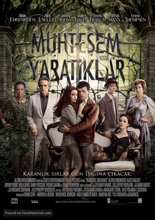 Beautiful Creatures - Turkish Movie Poster