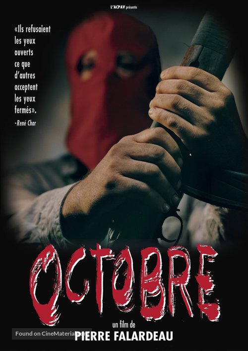 Octobre - Canadian Movie Poster