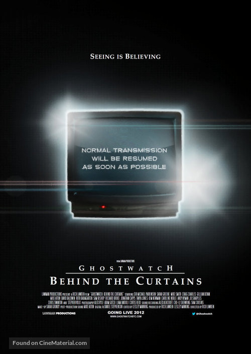 Ghostwatch: Behind the Curtains - British Movie Poster