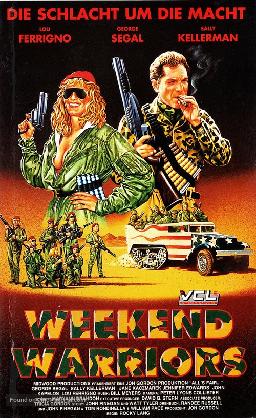 All&#039;s Fair - German VHS movie cover