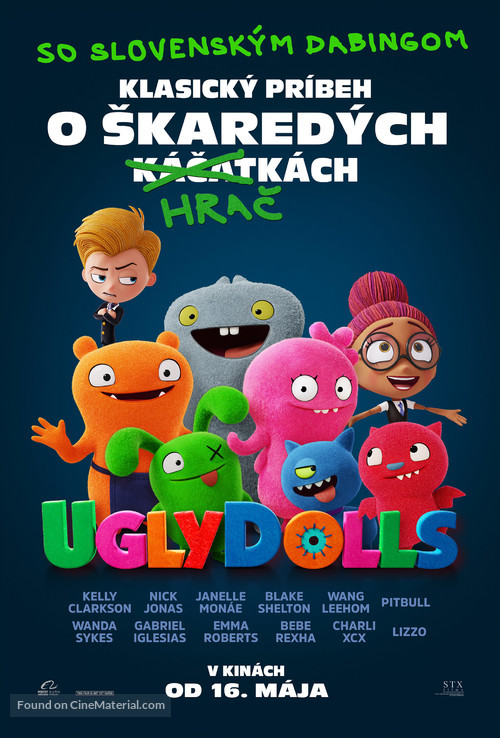 UglyDolls - Slovak Movie Poster