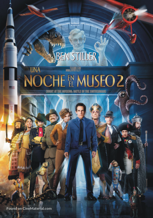Night at the Museum: Battle of the Smithsonian - Argentinian Movie Cover
