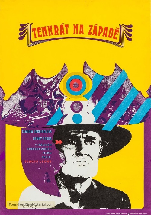 C&#039;era una volta il West - Czech Movie Poster