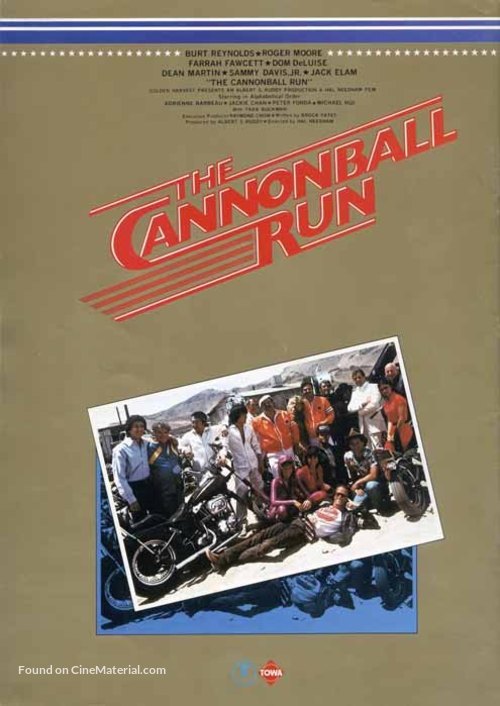 The Cannonball Run - Movie Cover