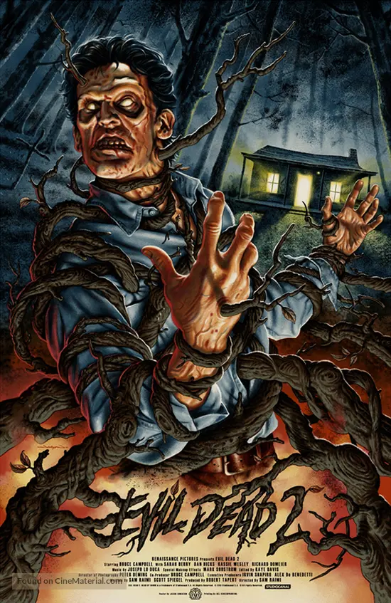 Evil Dead II - Movie Poster