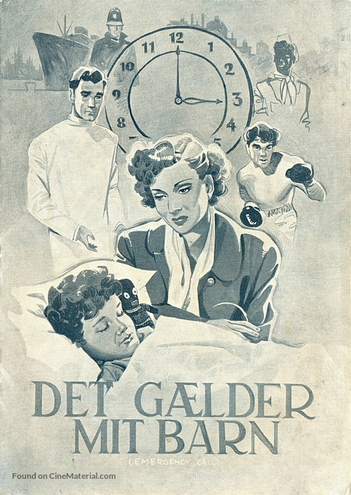 Emergency Call - Danish Movie Poster