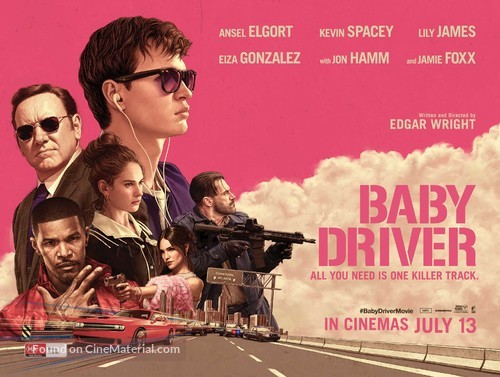 Baby Driver - Australian Movie Poster