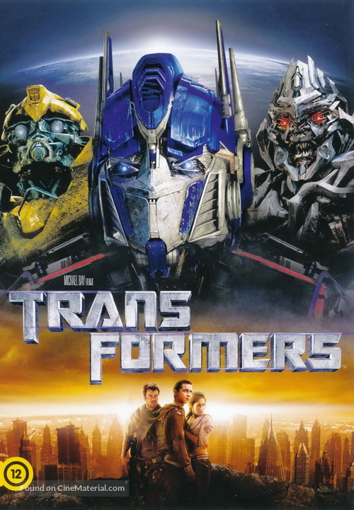 Transformers - Hungarian DVD movie cover