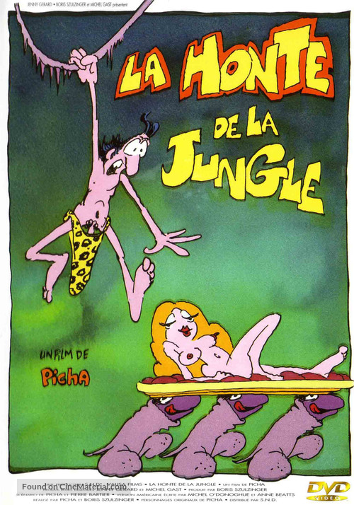 Tarzoon, la honte de la jungle - French DVD movie cover