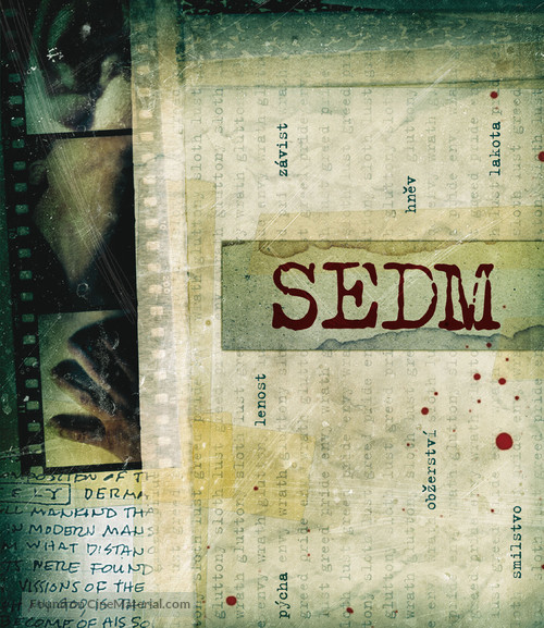 Se7en - Czech Blu-Ray movie cover