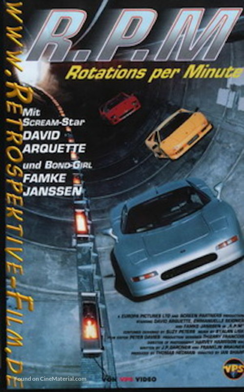 RPM - German VHS movie cover