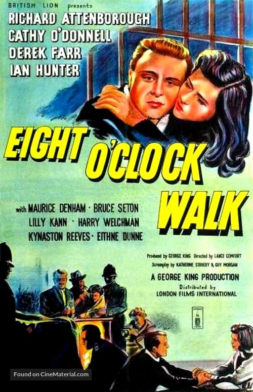 Eight O&#039;Clock Walk - British Movie Poster