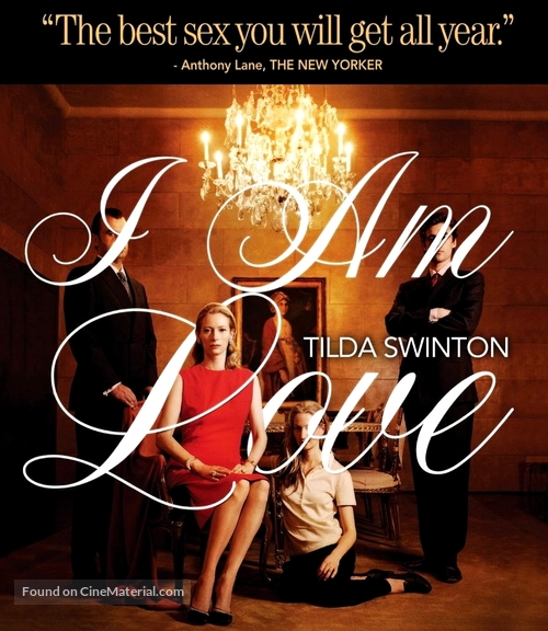 Io sono l&#039;amore - Canadian Blu-Ray movie cover