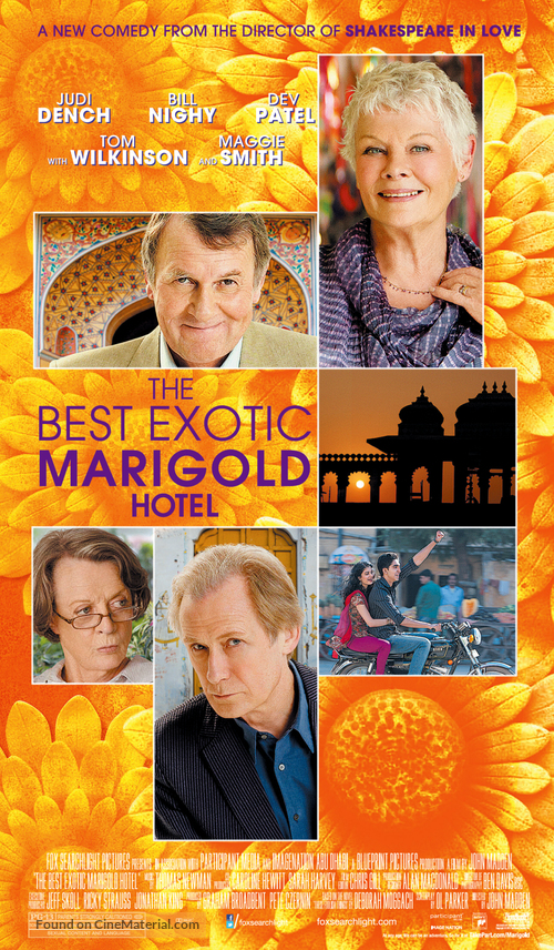The Best Exotic Marigold Hotel - Movie Poster
