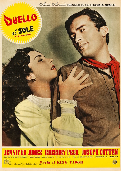 Duel in the Sun - Italian Movie Poster