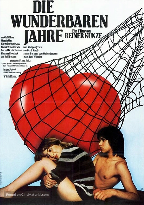 Die wunderbaren Jahre - German Movie Poster