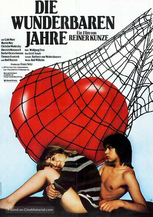 Die wunderbaren Jahre - German Movie Poster