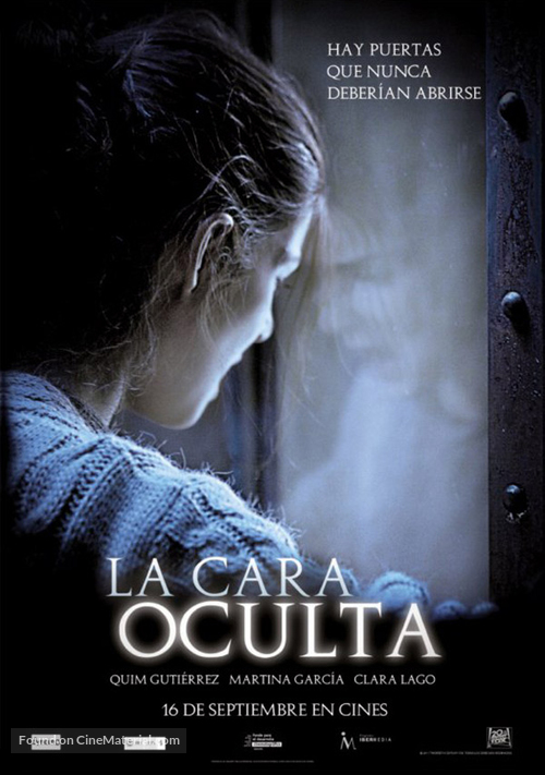 La cara oculta - Spanish Movie Poster