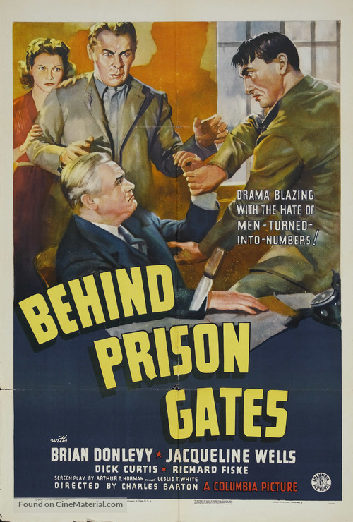 Behind Prison Gates - Movie Poster