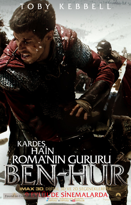 Ben-Hur - Turkish Movie Poster