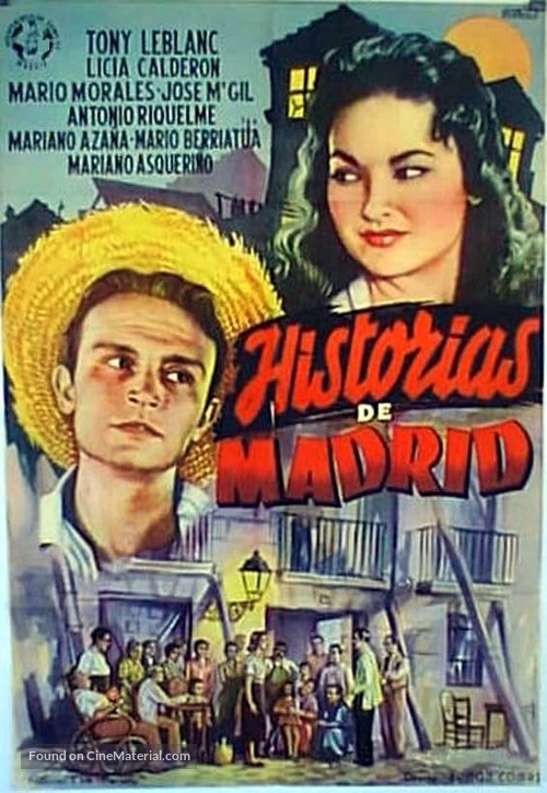 Historias de Madrid - Spanish Movie Poster