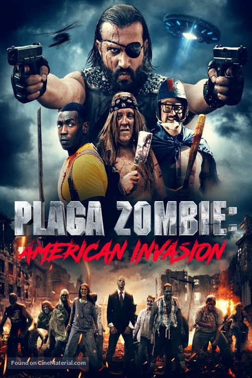 Plaga Zombie: American Invasion - French DVD movie cover