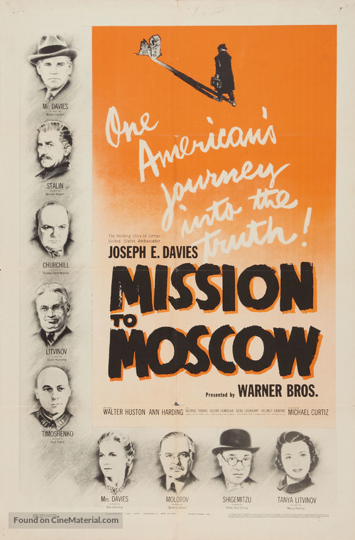 Mission to Moscow - Movie Poster