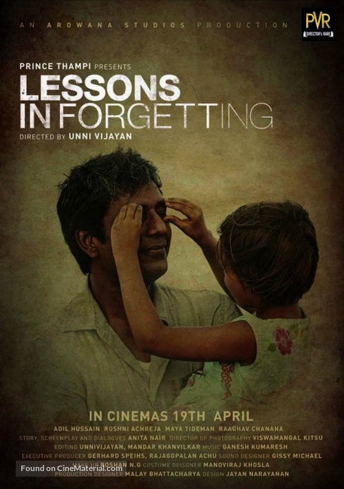 Lessons in Forgetting - Indian Movie Poster