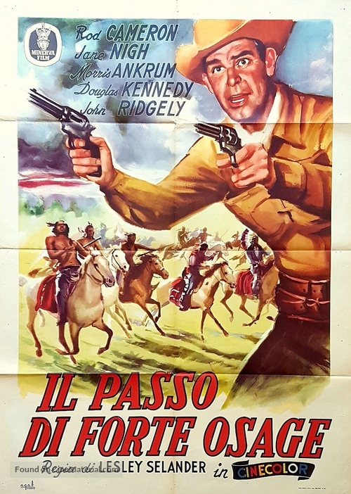 Fort Osage - Italian Movie Poster