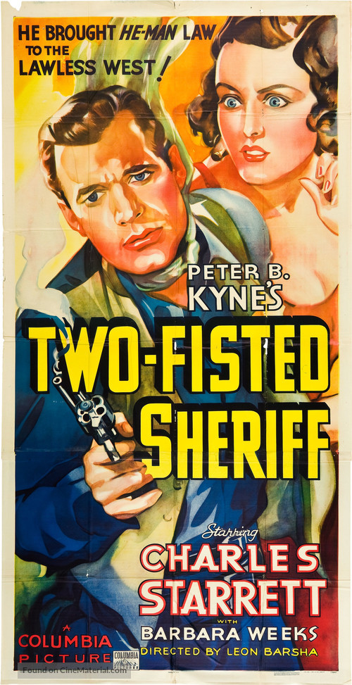Two Fisted Sheriff - Movie Poster
