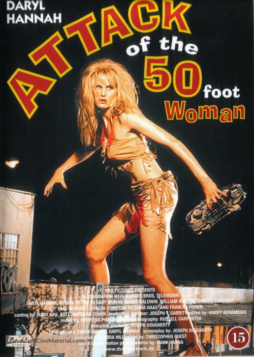 Attack of the 50 Ft. Woman - Danish DVD movie cover