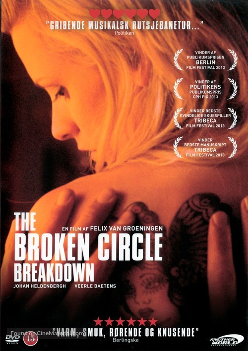 The Broken Circle Breakdown - Danish DVD movie cover