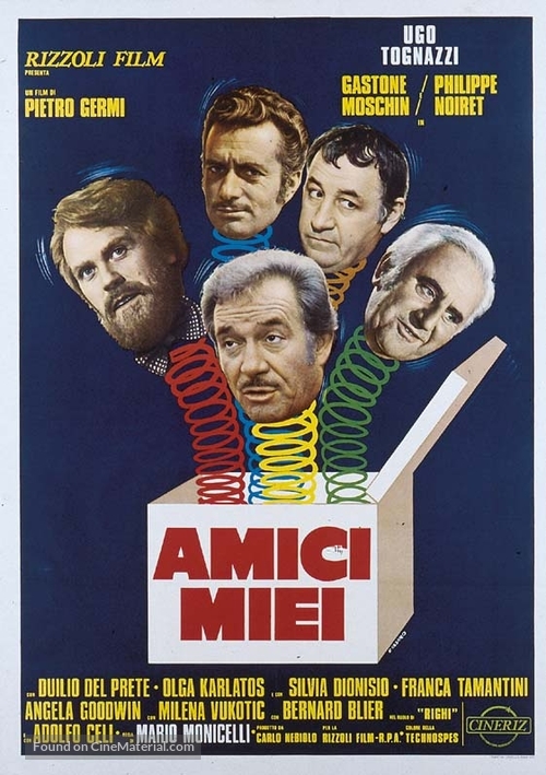 Amici miei - Italian Movie Poster
