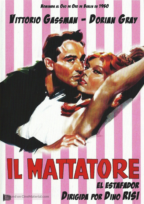 Il Mattatore - Spanish Movie Cover