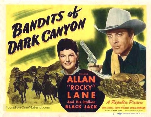 Bandits of Dark Canyon - Movie Poster