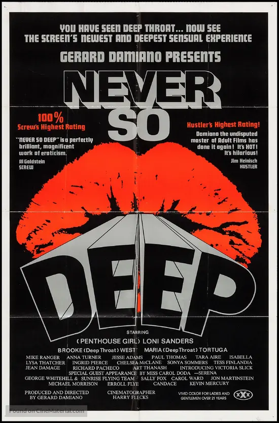 Never So Deep - Movie Poster