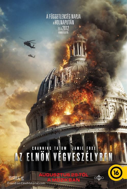 White House Down - Hungarian Movie Poster