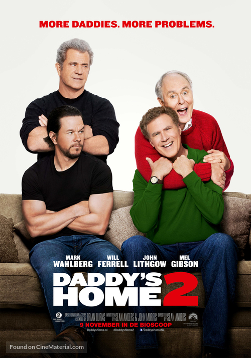 Daddy&#039;s Home 2 - Dutch Movie Poster