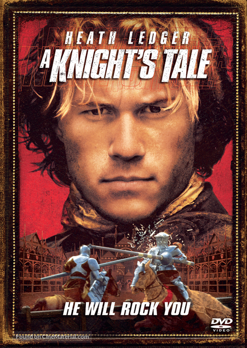 A Knight&#039;s Tale - DVD movie cover