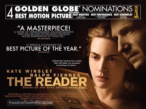 The Reader - British Movie Poster