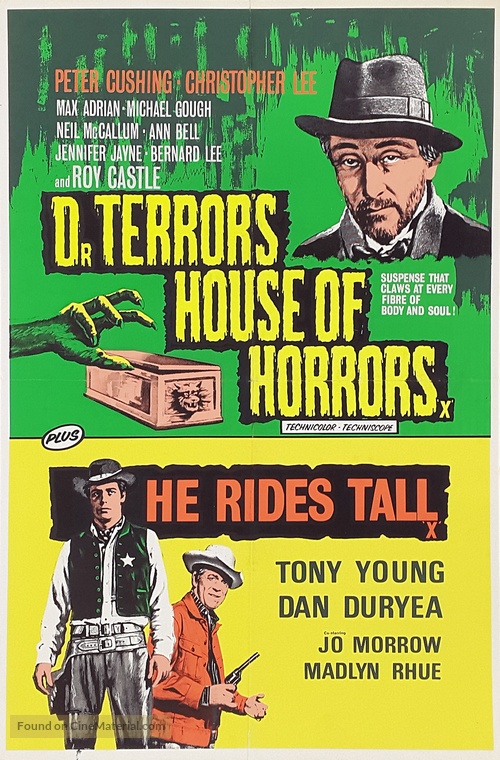 Dr. Terror&#039;s House of Horrors - British Combo movie poster