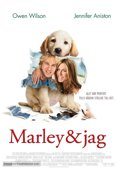 Marley &amp; Me - Swedish Movie Poster