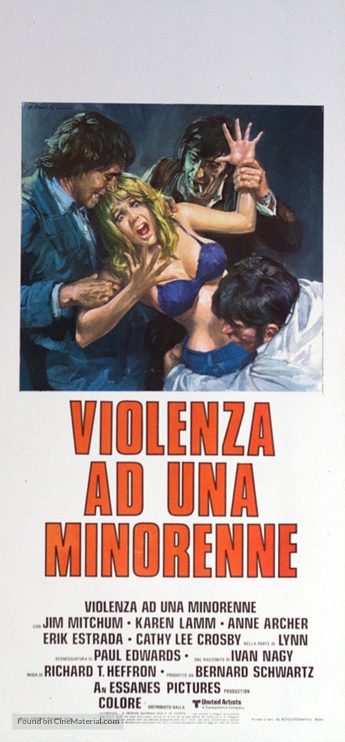 Trackdown - Italian Movie Poster