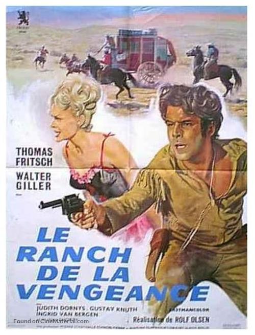 Heiss weht der Wind - French Movie Poster